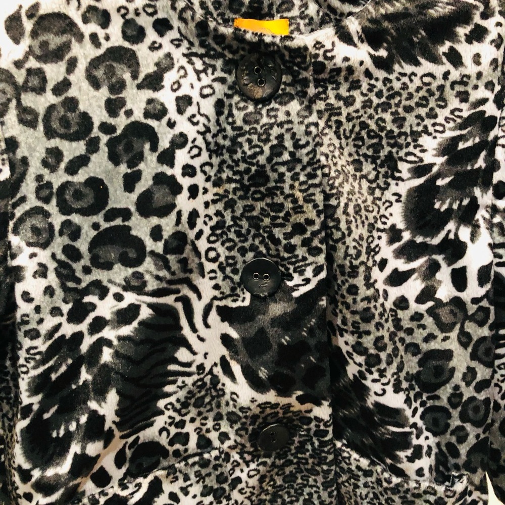 Ruby Rd Animal Print Jacket size 14 - Picture 2 of 4